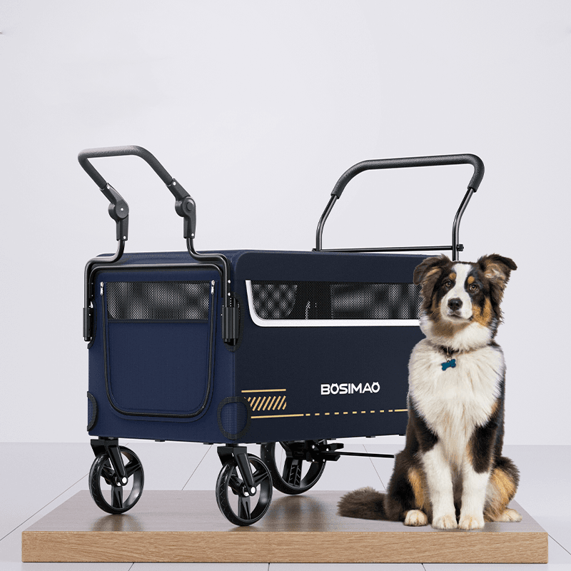 Hundetralle - stor hundevogn. Firehjuling maks 50kg