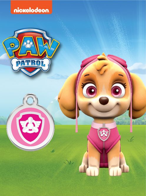 Hovedbilde ID-brikke Paw Patrol: Skye