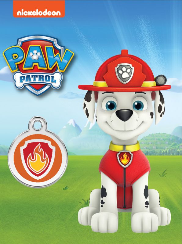 ID-brikke Paw Patrol: Marshall