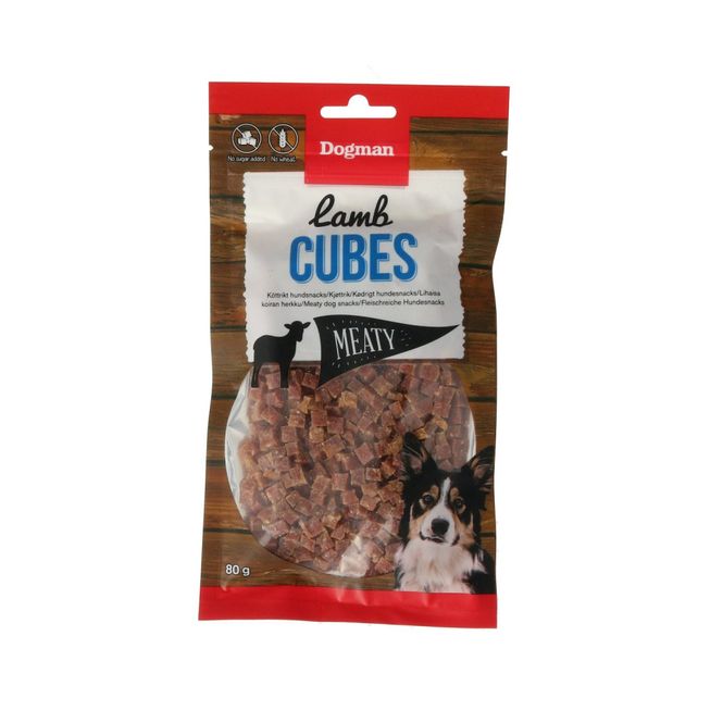 Hovedbilde Lamb cubes - små hundegodbiter med lam