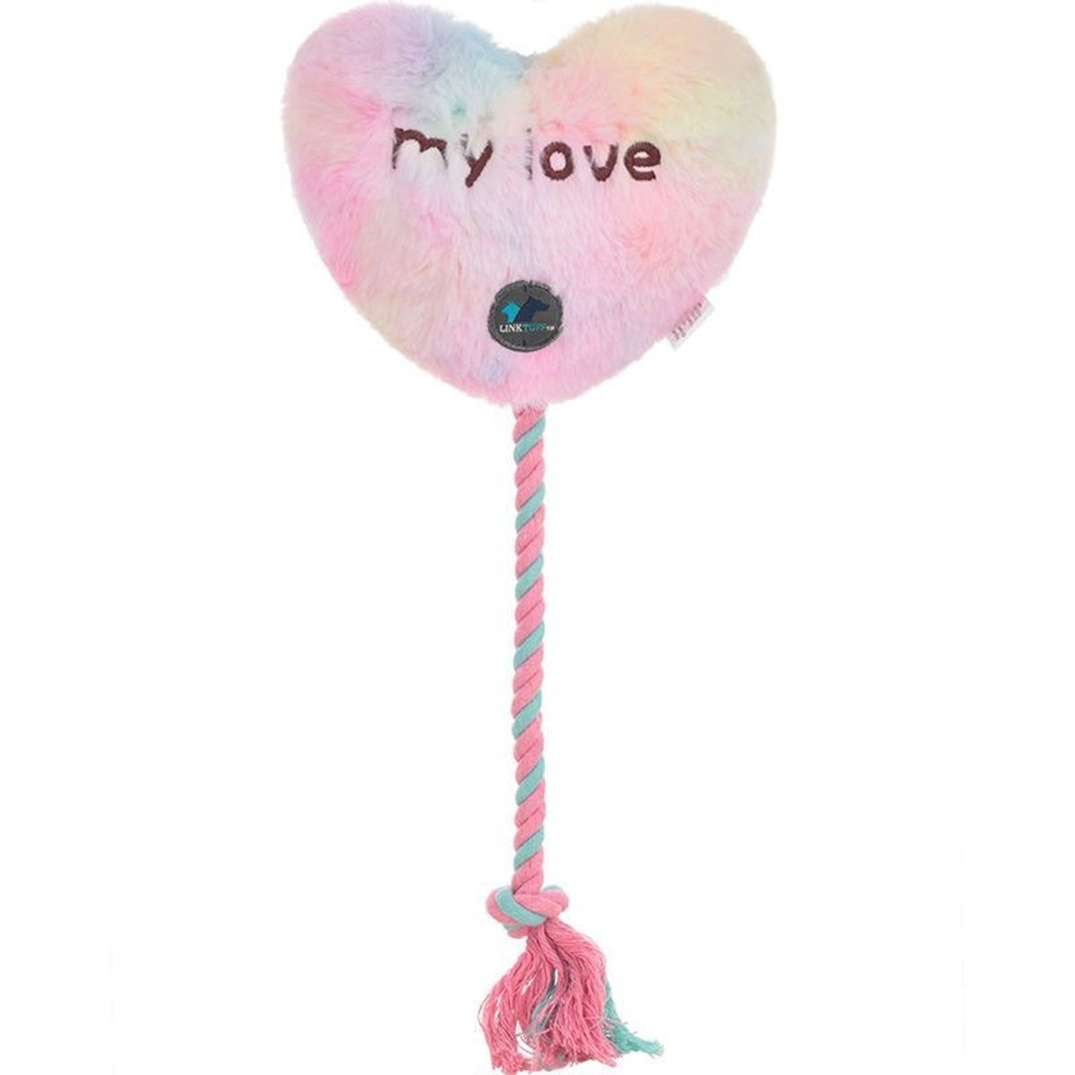 Dream tauleke med plyshhjerte