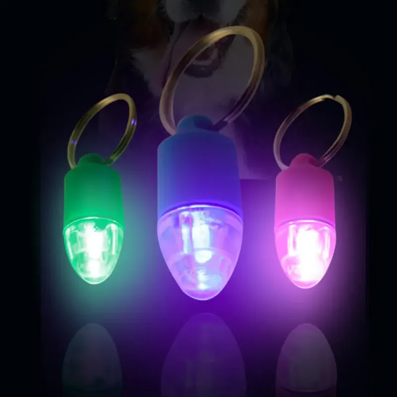 Mini Ledlys til hund - blått