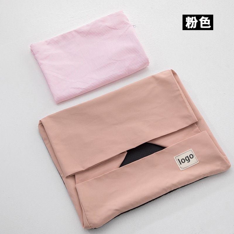 Pale pink hundeseng i to størrelser