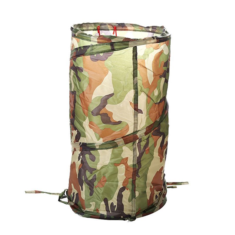 Camo kattetunnel med leke