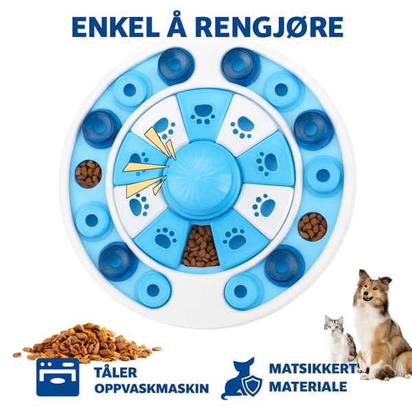 Hovedbilde Blå disc hjernetrim til hund og katt