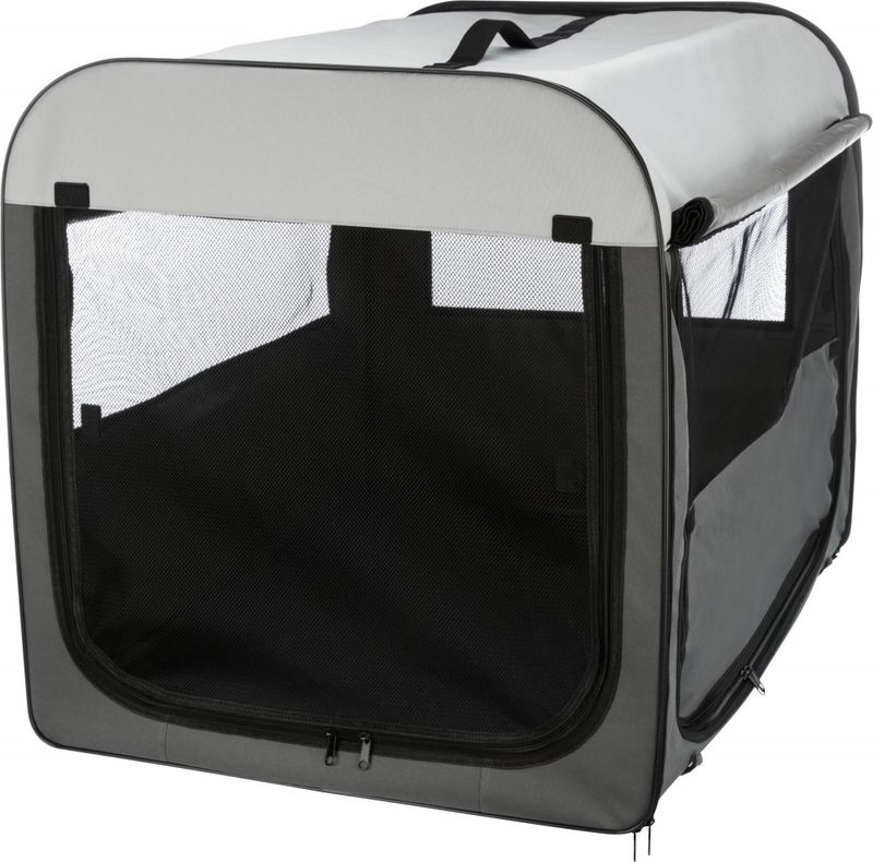 M-L Canvas hunde- og kattebur 95 cm