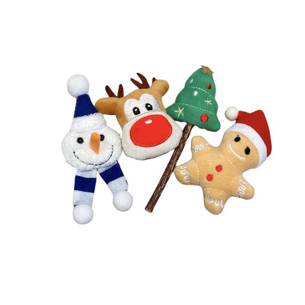 Hovedbilde Julegave til katt med 4 søte katteleker