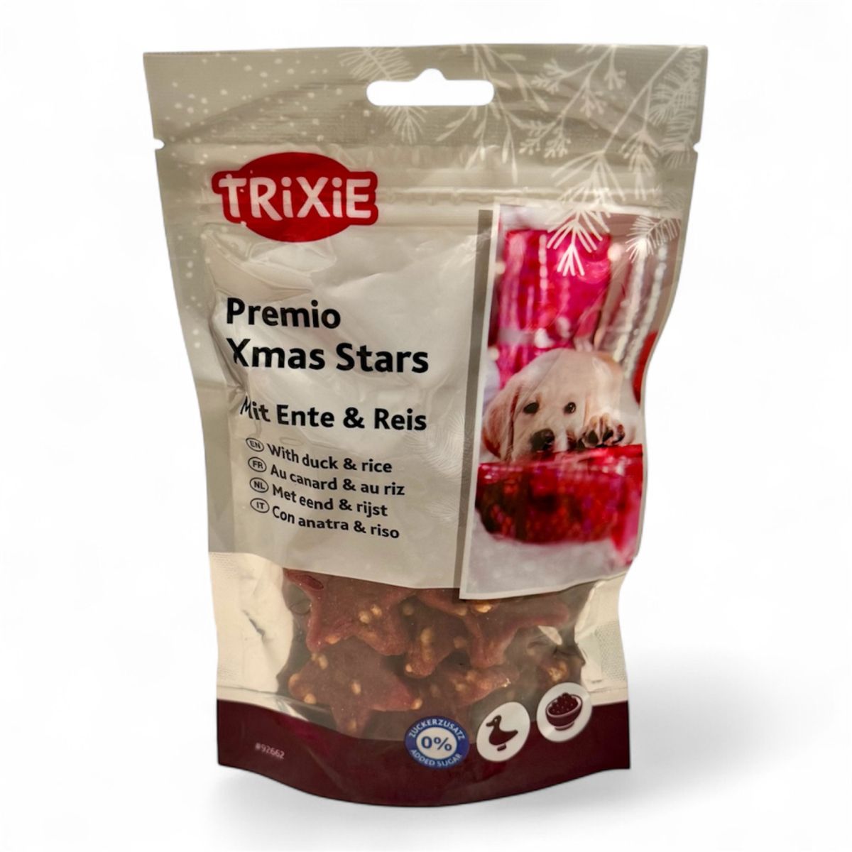 Julete Xmas godbiter med and og ris 100g