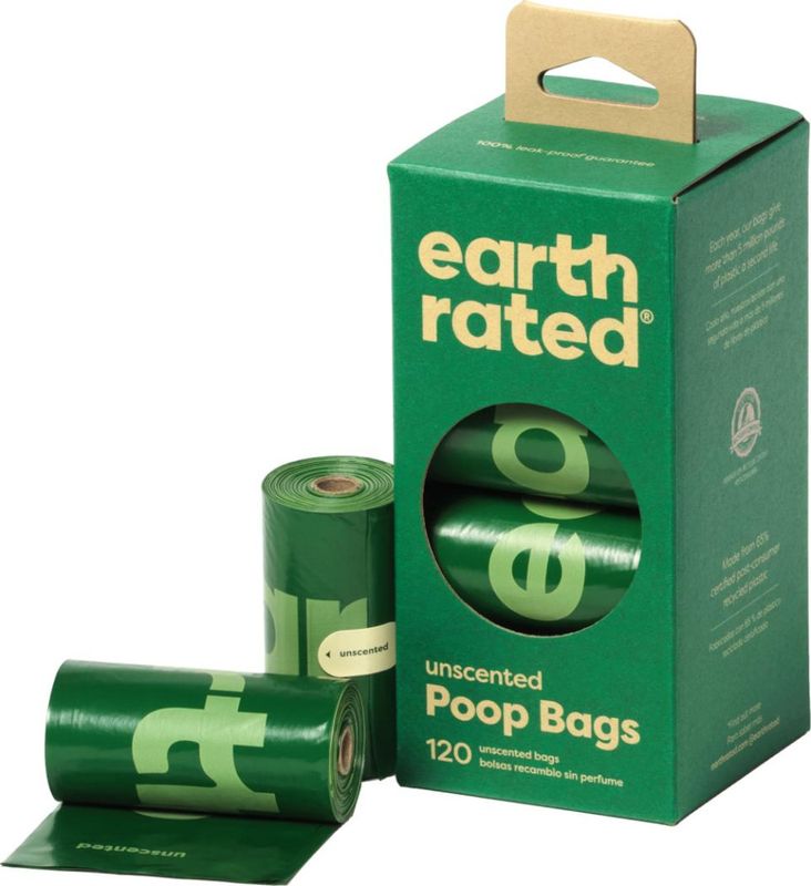 8 ruller Eath Rated Eco-Friendly hundeposer, uparfymert