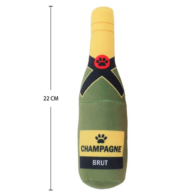 Hovedbilde Champagne hundeleke, 27cm