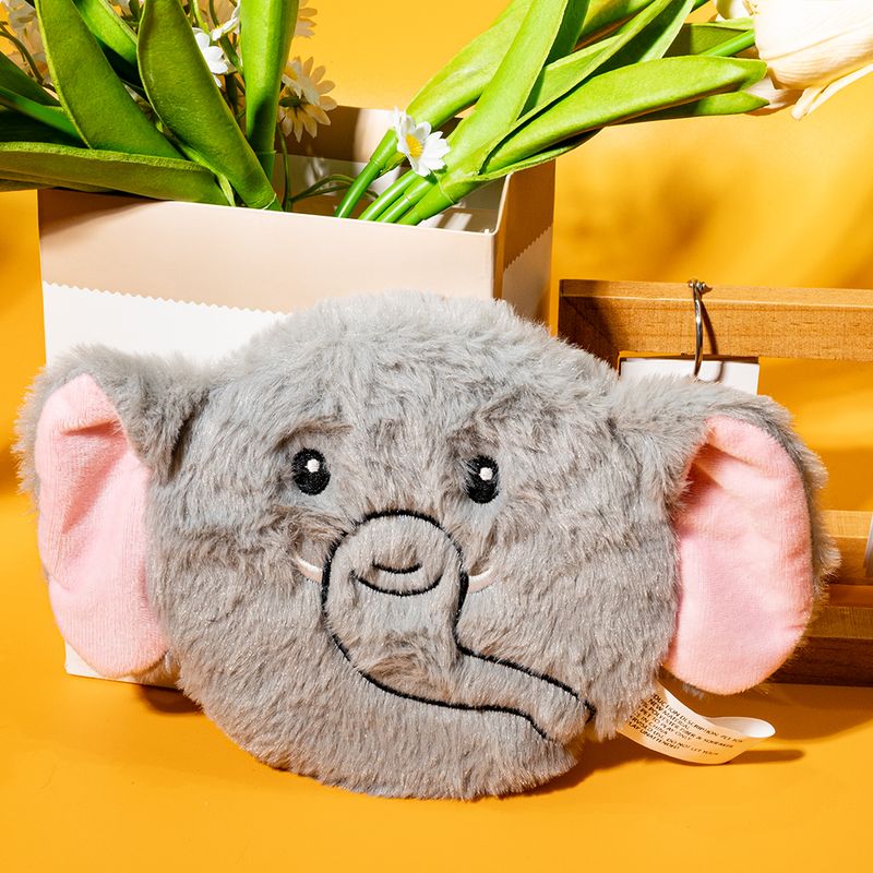 Flat elefant hundeleke med squeak