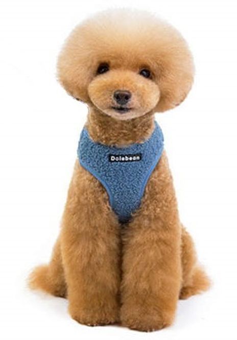 Hovedbilde Blå Teddy hunde- og kattesele