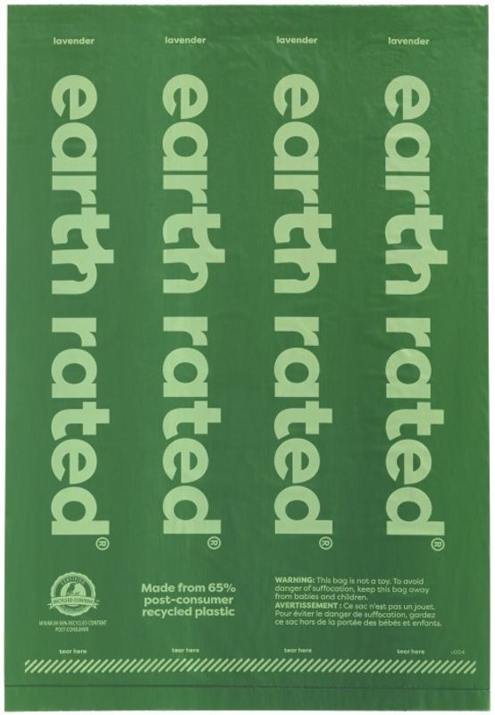 8 ruller Eath Rated Eco-Friendly hundeposer, uparfymert