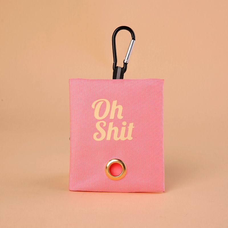 Lys Rosa  hundeposeholder - Oh Shit