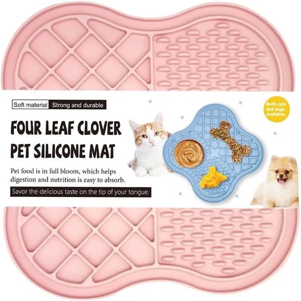 Hovedbilde slow feeder for dog and cat - rosa