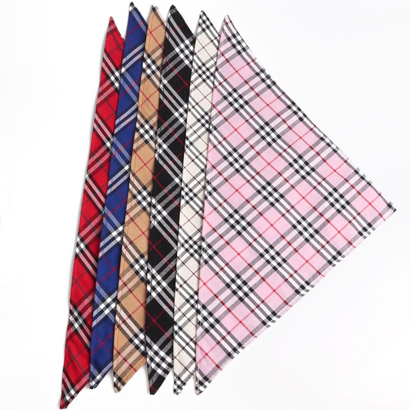 Rosa bandana skjerf til hund - Medium