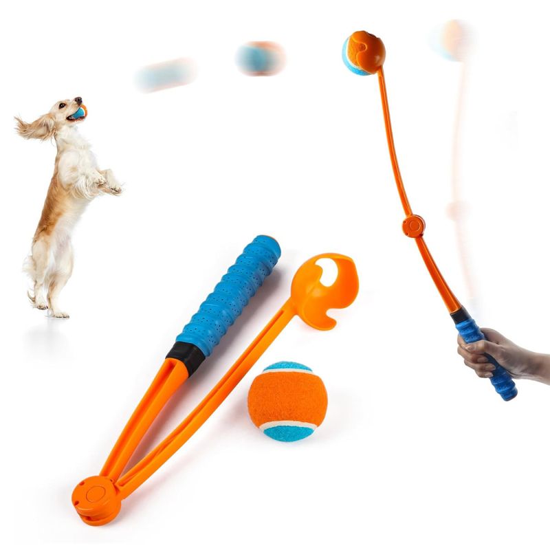 Play foldbar ballkaster til hund