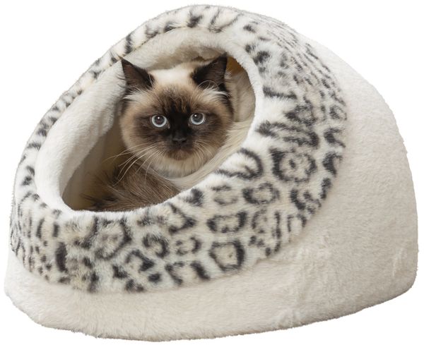 Hovedbilde Leo lys plysj katt- og hundehule