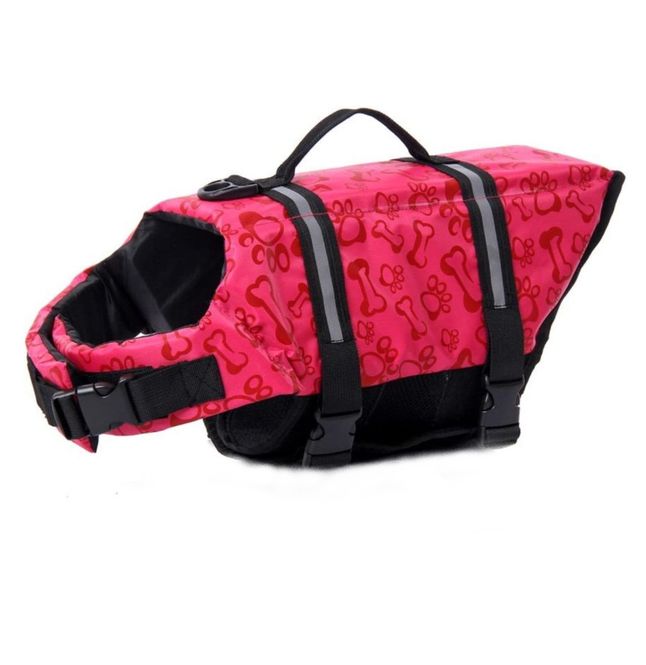 Hovedbilde Rosa Flytevest for små og større hunder
