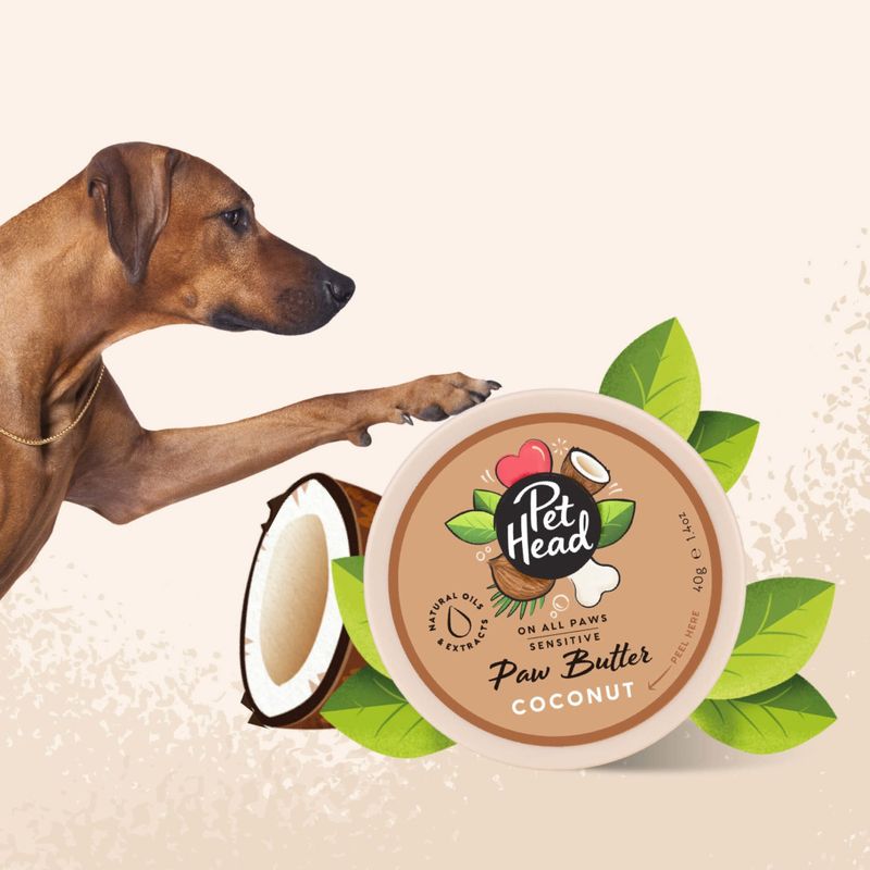 Pet Head On All Paws, Sensitive Paw Butter - Potekrem med Kokos