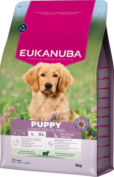 Hovedbilde Eukanuba Puppy Large Breed Lam & Ris 3kg