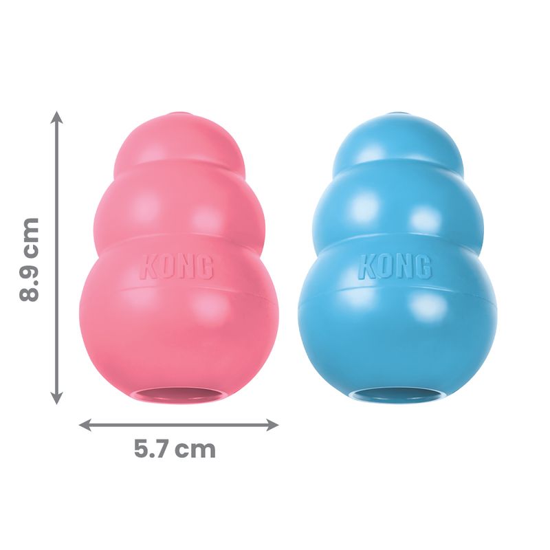 KONG Hundeleke valp Puppy M: 8,5cm
