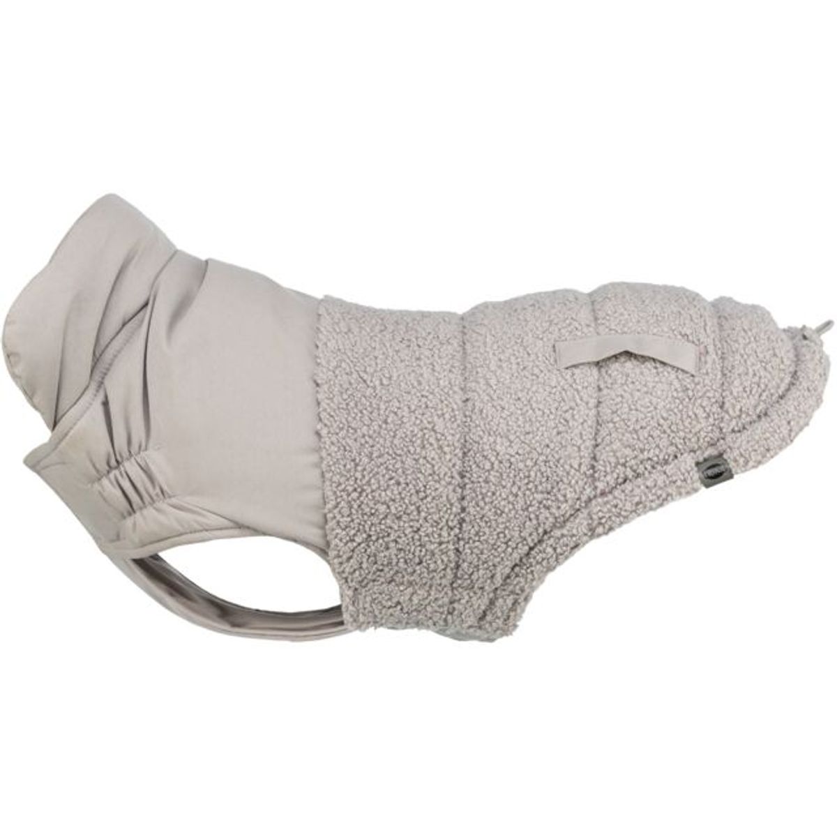 Beige teddy vinterdekken til hund