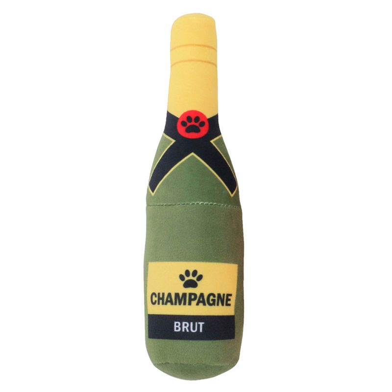 Champagne hundeleke, 27cm