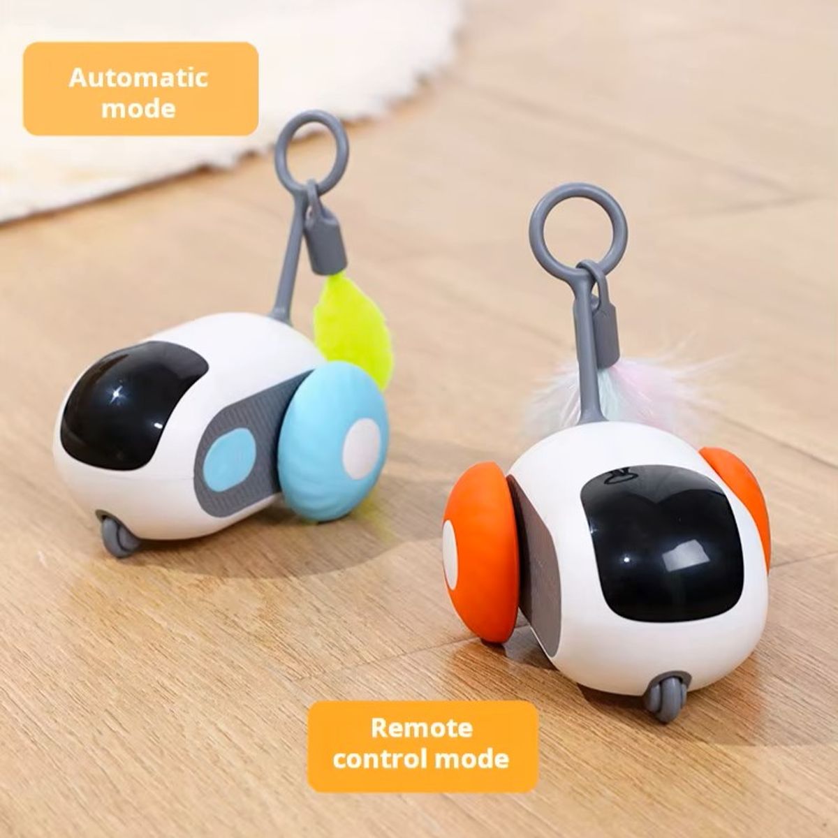 Electric remote-controlled cat teaser sports car