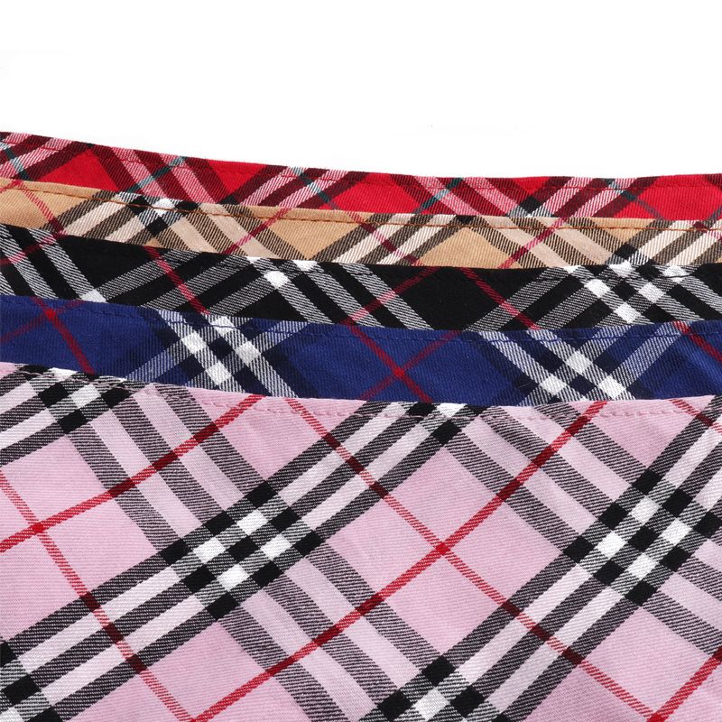 Rødt bandana skjerf til hund