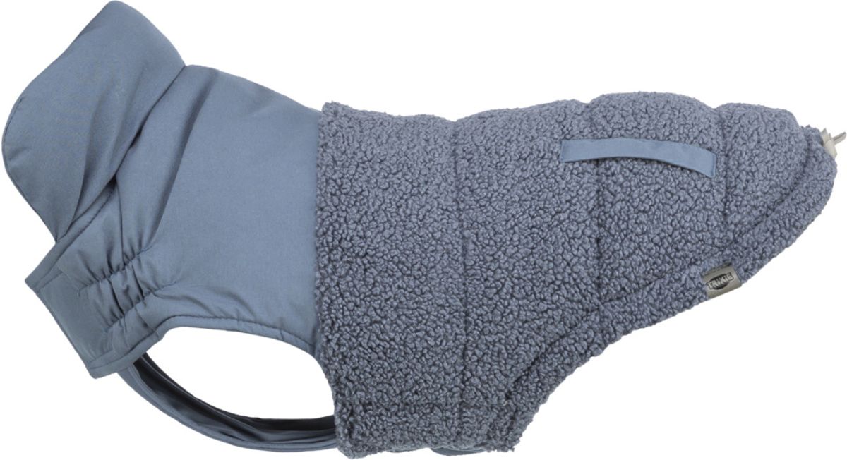 Blått teddy vinterdekken til hund