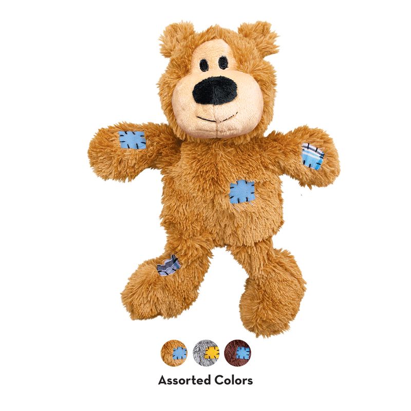 KONG Hundeleke bamse Wild Knots Bear Mix XS 13cm