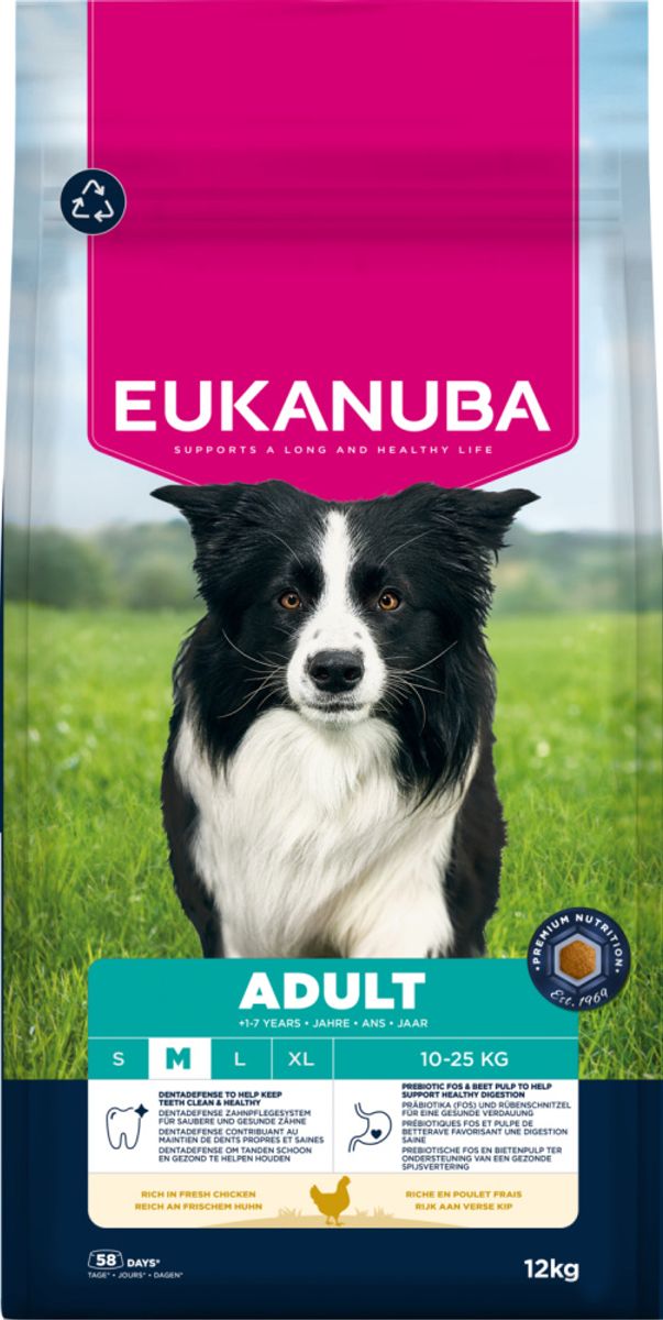 Eukanuba Adult Medium Breed kylling 12kg