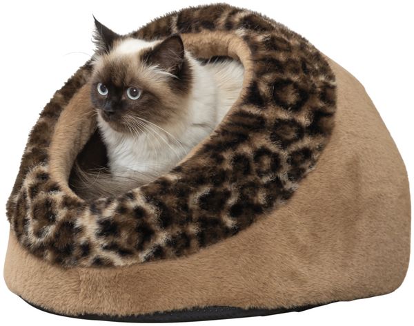 Hovedbilde Leo brun plysj katt- og hundehule